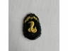 13墨翠千足金生肖蛇牌