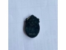 32墨翠千足金生肖羊牌