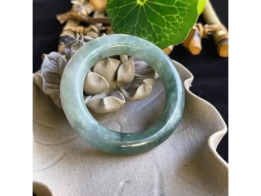 45翡翠飘花圆环