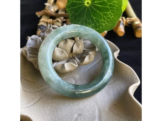 45翡翠飘花圆环