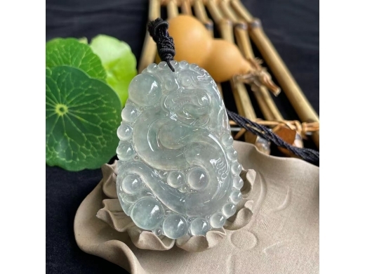27玻璃种龙牌