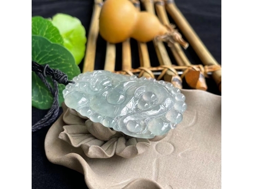 27玻璃种龙牌