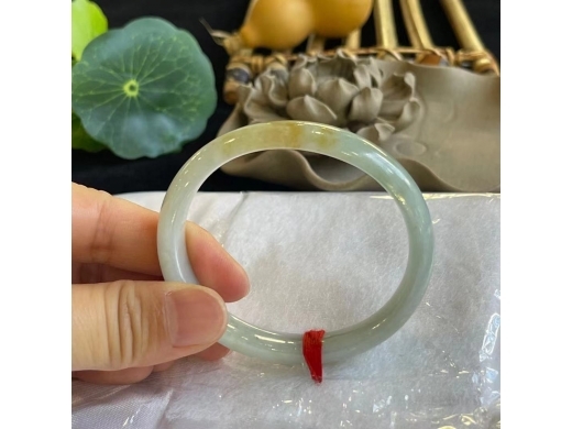 32黄翡贵妃手镯