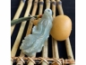 23翡翠白财手把件