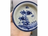 青花花卉纹小碟