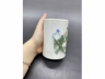 浅绛彩山水笔筒