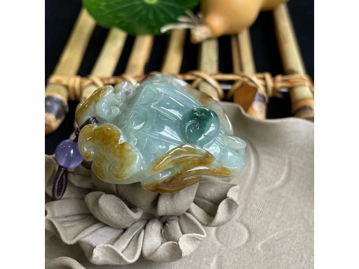 21黄翡多子多福