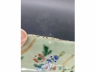 豆地粉彩草虫纹荷叶洗