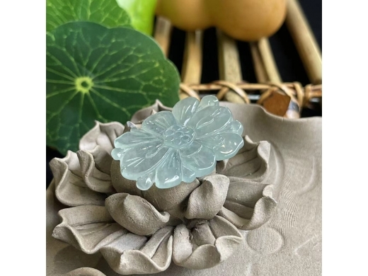 14翡翠冰种花片