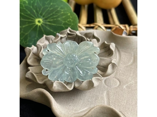 14翡翠冰种花片