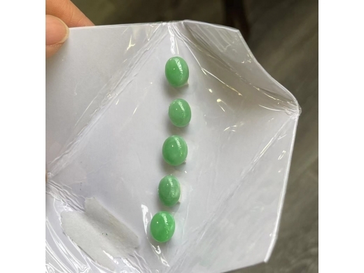 38翡翠戒面