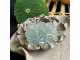 14翡翠冰种花片