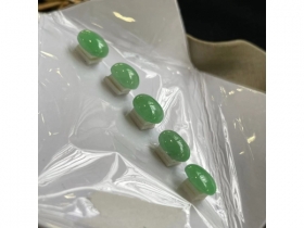 38翡翠戒面