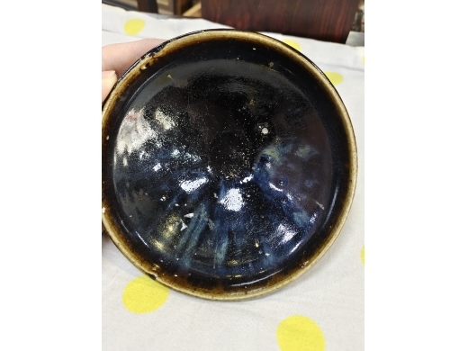 黑釉老窑碗