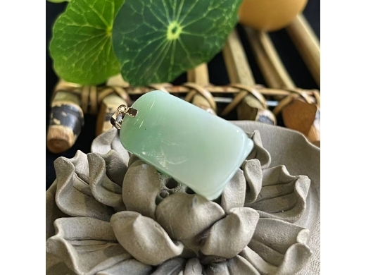 17号18K金翠灵芝如意
