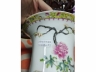 粉彩花卉花觚