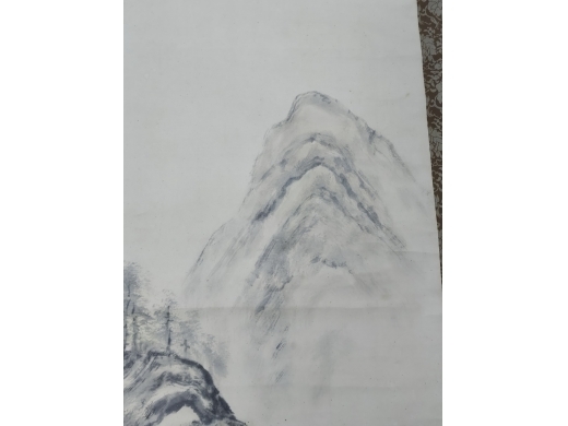 粉彩山水画