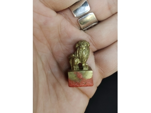铜兽钮印章