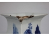 青花“渔樵耕读”兽耳方瓶