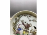 墨彩描金婴戏纹小碟