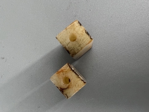 玉雕冈卯挂件