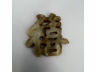玉雕禧字挂件