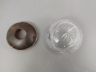 银玳瑁盖水晶玻璃墨水瓶