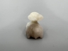 玉雕鹿形挂件