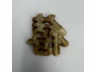 玉雕禧字挂件