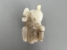 玉雕鹿形挂件