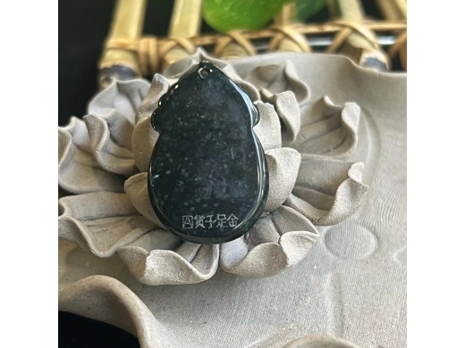 13墨翠千足金金鱼
