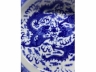 青花双龙戏珠纹笔洗
