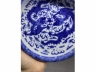青花双龙戏珠纹笔洗