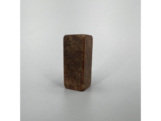 寿山石雕长方形章