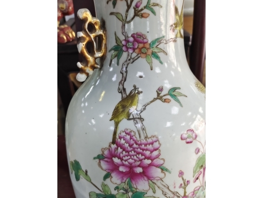 150件粉彩花鸟瓶