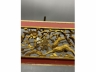 漆金木雕花板