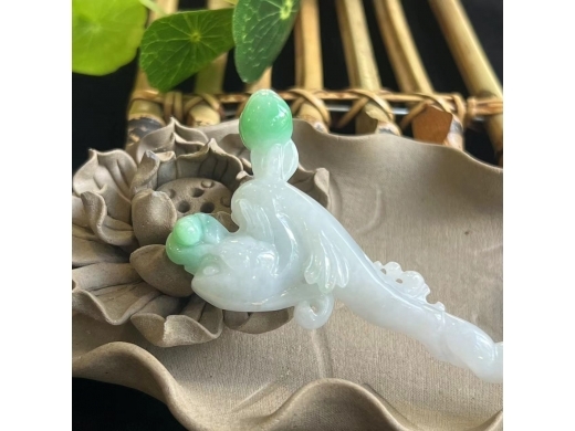 20翡翠簪子