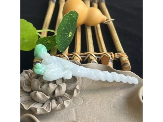20翡翠簪子