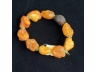 40蜜蜡海漂手串