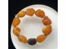 40蜜蜡海漂手串