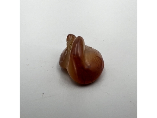 玛瑙雕双鹅挂件
