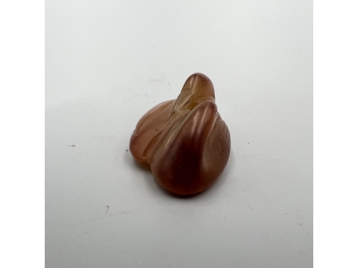 玛瑙雕双鹅挂件