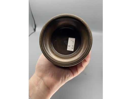 铜双龙耳盘口尊