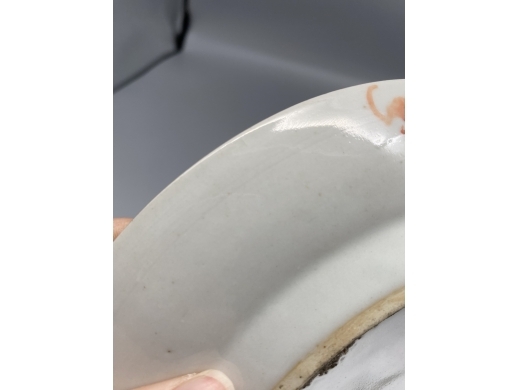 粉彩人物故事盘