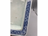 青花镂空水仙盆