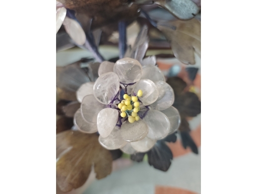 和田玉花摆件