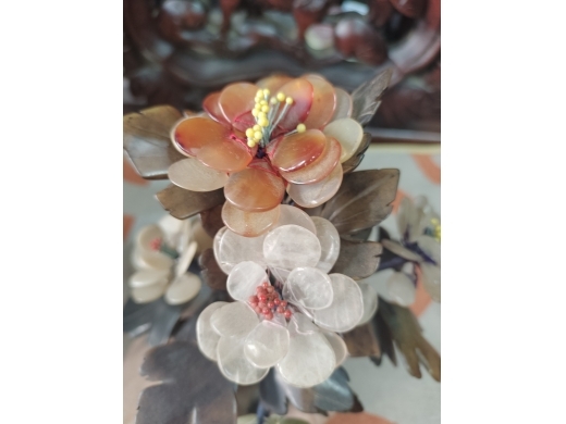 和田玉花摆件