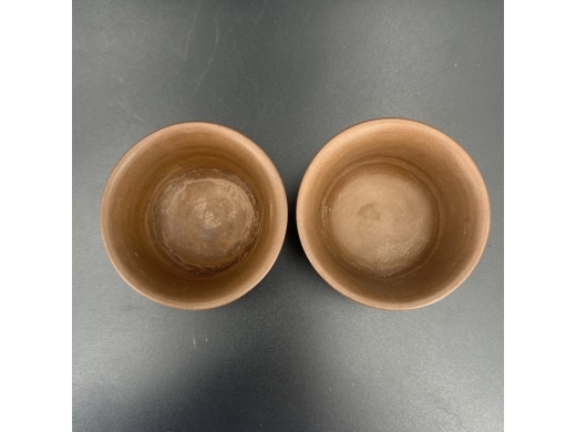 紫砂杯一对
