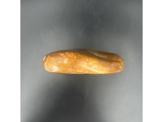 寿山石雕高士纹随形印章