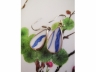 清康熙青花古瓷耳环